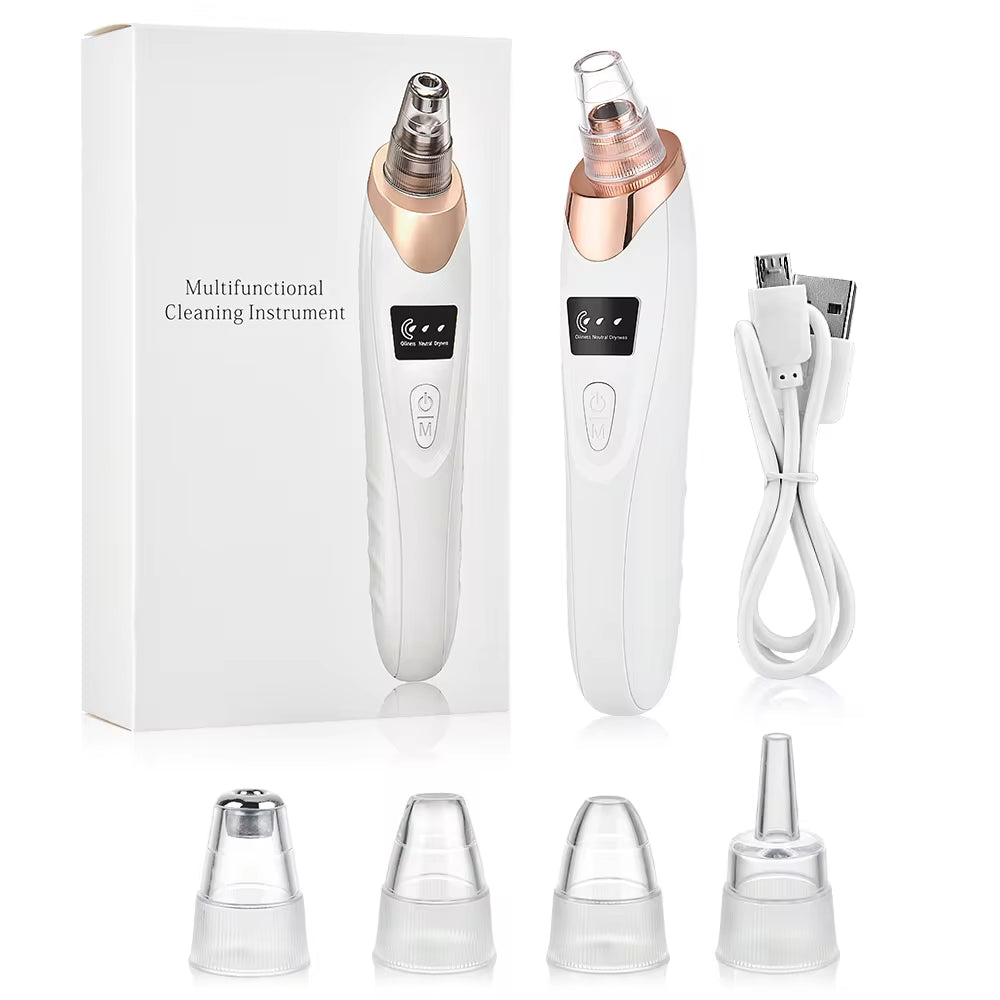 Revolutionary Electric Blackhead Remover Vacuum - Achieve Smooth, Clear Skin with Our Deep Cleansing Facial Tool!