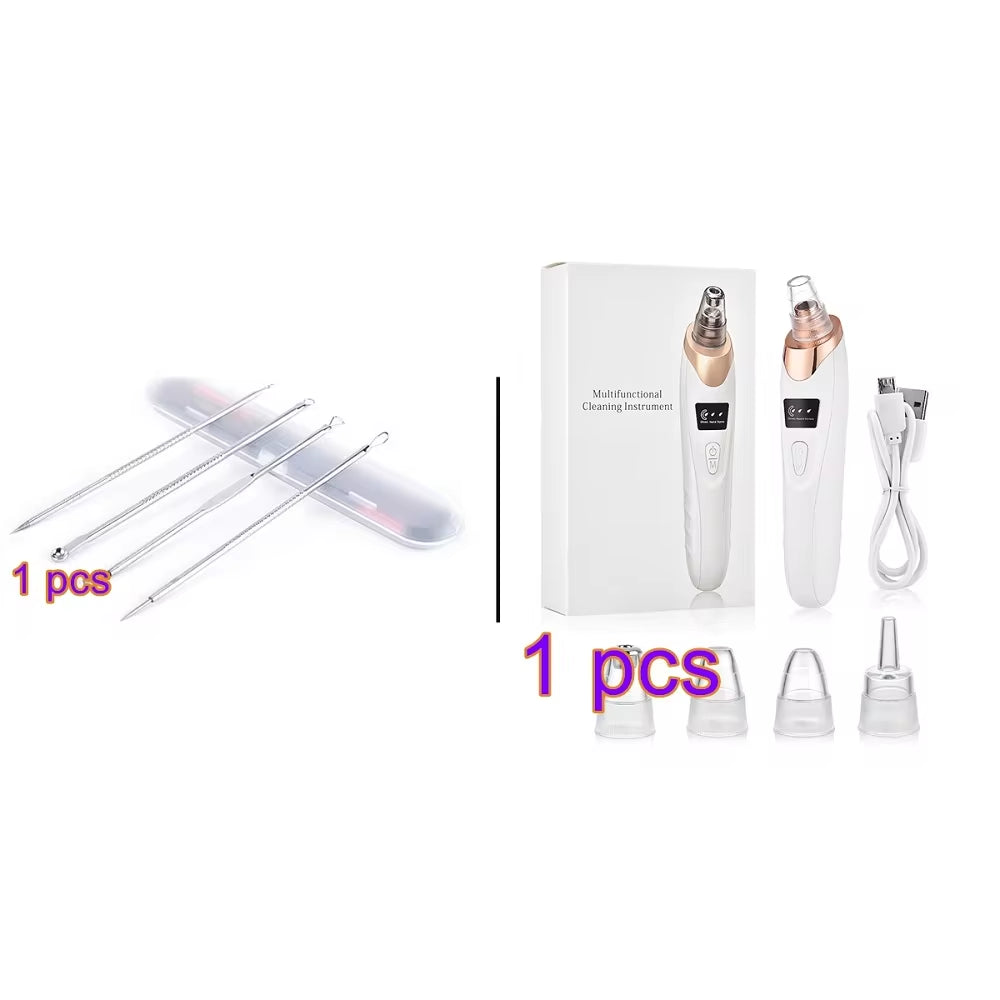 Revolutionary Electric Blackhead Remover Vacuum - Achieve Smooth, Clear Skin with Our Deep Cleansing Facial Tool!