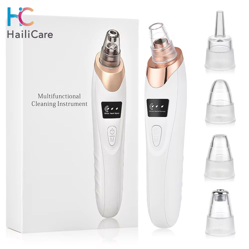 Revolutionary Electric Blackhead Remover Vacuum - Achieve Smooth, Clear Skin with Our Deep Cleansing Facial Tool!